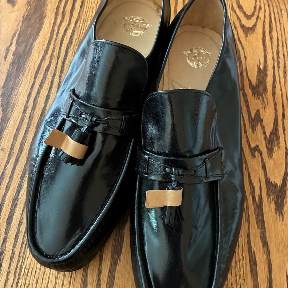 Florsheim Black Tassel Loafers